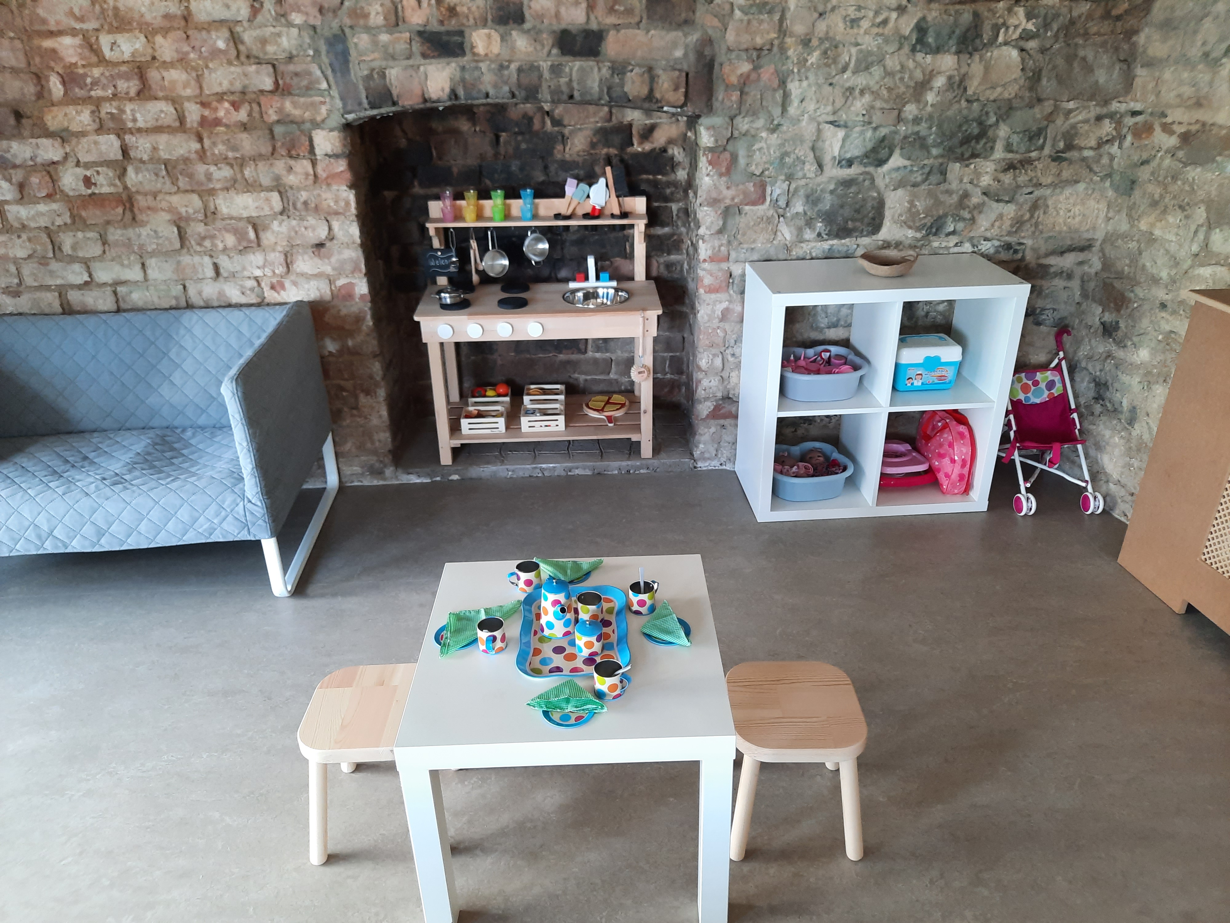 Home Corner in the preschool room